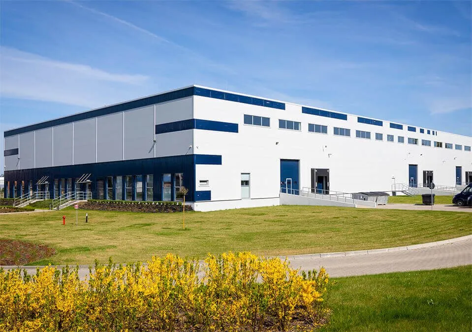 Industrial facility and manufacturing workspace